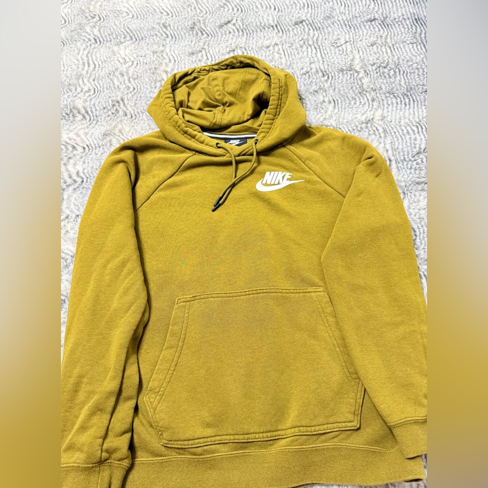 Nike Men's Mustard Hoodie